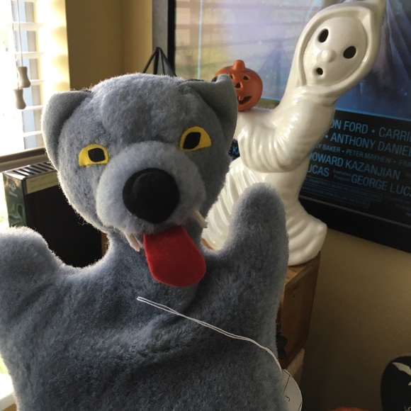 Wolf - MORAVSKA BRNO Handmade Czech puppet NWT - Picture 9 of 11